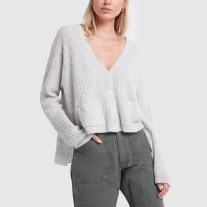 ATM Cashmere Deep V Cardigan